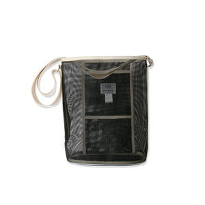 <B>SWELLMOB</B><br>beach mesh bag<br>-black-